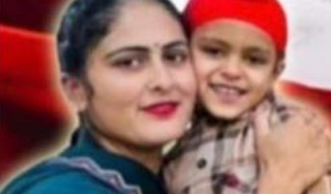 ਸੜਕ ਹਾਦਸੇ ਵਿੱਚ ਮਹਿਲਾ ਸਣੇ ਪੁੱਤਰ ਦੀ ਮੌਤ ਪਤੀ ਜਖਮੀ