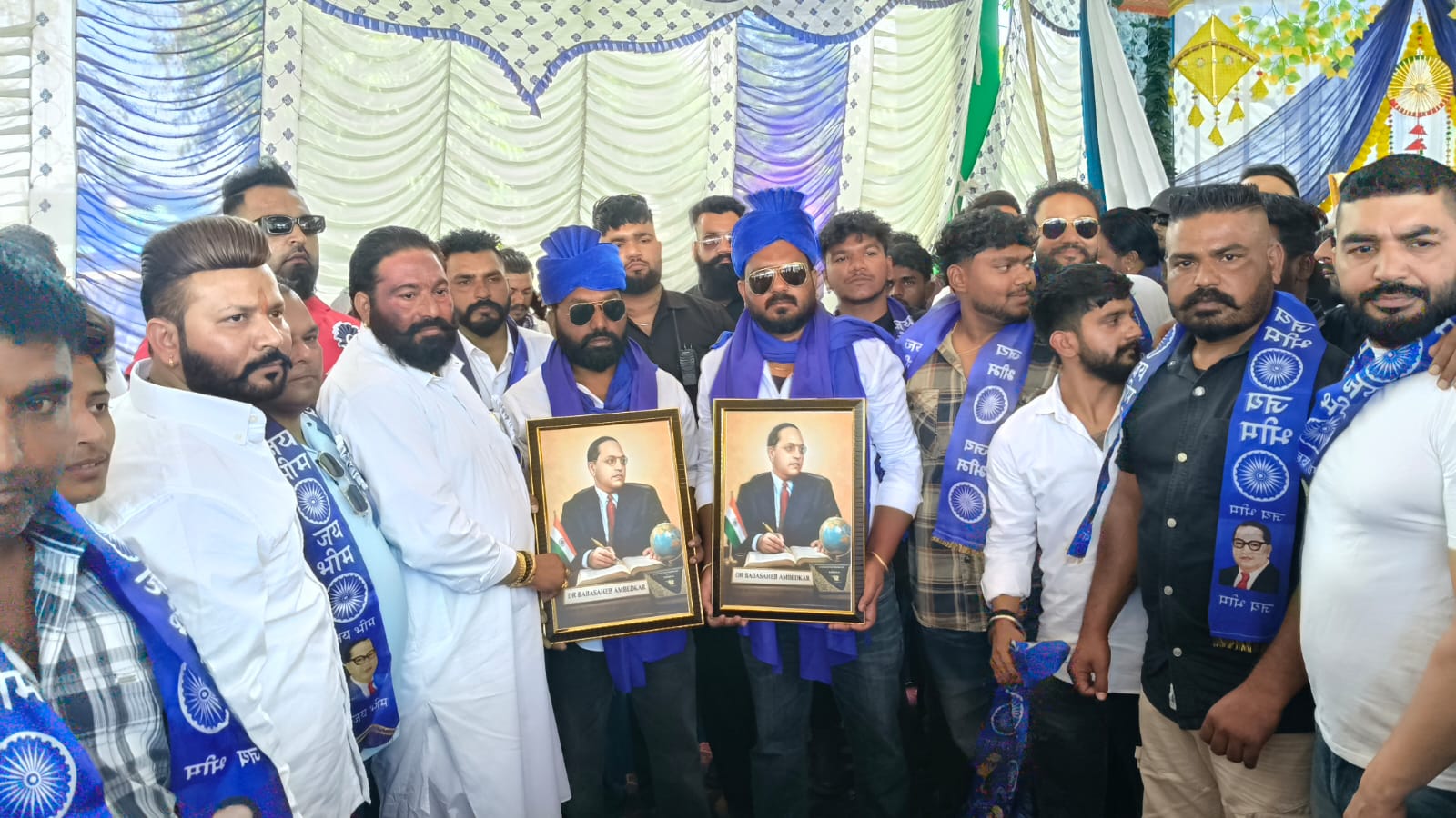 ਵਾਲਮੀਕੀ ਟਾਈਗਰ ਫੋਰਸ ਨੇ ਜਲੰਧਰ ਚ ਮਨਾਇਆ ਡਾ : ਭੀਮ ਰਾਉ ਅੰਬੇਦਕਰ ਜੀ ਦਾ 135 ਵਾਂ ਜਨਮਦਿਨ